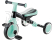 Globber - Tříkolka / odrážedlo Learning Trike Mint