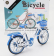 Golden wheel models Bicicletta Lady Classic Bicycle 1:10 Modrá Bílá