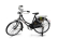 Golden wheel models Bicicletta Woman Classic Bicycle 1:10 Black