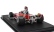 Gp-replicas Ferrari F1  312t Team Everest N 36 Brdc International Trophy Silverstone (with Pilot Figure) 1976 Giancarlo Martini - Con Vetrina - With Showcase 1:18 Red