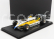 Gp-replicas Renault F1  Re30b V6 Turbo Team Renault Elf N 16 Season 1982 Rene Arnoux - Con Vetrina - With Showcase 1:18 Bílá Žlutá Černá