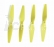 Graupner 3D Prop 6x3 pevná vrtule (4ks.) - žluté