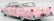 Greenlight Cadillac Fleetwood Series 60 1955 - Personal Car Elvis Presley 1:18 Růžová Bílá