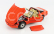 Greenlight Chevrolet Corvette C4 1984 - Jim Gillmore & A.j. Foyt Limited Edition 1:18 Hugger Orange
