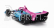 Greenlight Honda Team Andretti Autosport N 29 1:18, modrorůžová