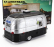 Greenlight Trailer Roulotte Caravan Airstream Bambi 1960 1:24 Černá Stříbrná
