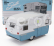 Greenlight Trailer Shasta Airflyte 15 Roulotte 1961 1:24 Světle Modrá Bílá