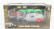 Greenlight Trailer Teardrop With Bicycle And Kayak Boat Roulotte 1960 1:24 Stříbrná Červená Zelená