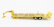 Greenlight Trailer Trailer Pianale For Truck - Rimorchio 1:64 Žlutá