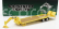 Greenlight Trailer Trailer Pianale For Truck - Rimorchio 1:64 Žlutá