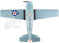 Grumman F4F Wildcat 1.0m SAFE Select BNF Basic