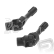 HD ocelové Slider kardany (2 ks.), Nero