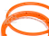 Heavy Duty Wheel Bead Lock Rings Orange/F. 2 Wheel