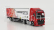 Herpa Volvo Fh4 500 Truck Telonato Codognotto Transports 2020 1:87 Červená Bílá