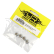 Hliníkové matice kol 5mm Lock Nut 4ks - Stříbrné