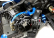 Hliníkový černý držák větráčku pro 1/10 Buggy, SC a Trucky, oranžový