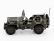 Hongwell Jeep Willys Necaf 1/4 Nl Army Open 1942 1:43 Vojenská Zelená