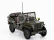 Hongwell Jeep Willys Necaf 1/4 Nl Army Open 1942 1:43 Vojenská Zelená