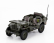 Hongwell Jeep Willys Necaf 1/4 Nl Army Open 1942 1:43 Vojenská Zelená