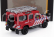 Hongwell Land rover Land Defender 110 Fire Engine 2004 1:43 Červená Bílá Modrá