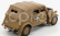 Hongwell Volkswagen Type 82 Cabriolet Closed Afrika Korps Erwin Rommel 1941 1:43 Vojenský Písek