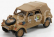 Hongwell Volkswagen Type 82 Cabriolet Closed Afrika Korps Erwin Rommel 1941 1:43 Vojenský Písek
