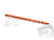 Hřídel zadní nápravy, ALU 6,3x130mm (oranžová)