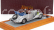 Ilario-model Mercedes benz 540k Sn154157 Sindelfingen Cabriolet A Open 1937 1:43 Stříbrná Modrá
