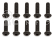 Imbusové šrouby s čočkovitou hlavou M4x10 mm FHCS, 10 ks.