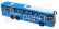 RC autobus, modrý