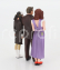 Infinite statue Figures Set 3x Famiglia Fantozzi - Ragioniere Ugo Fantozzi - Signora Pina - Mariangela 1:18 Různé