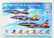 Italeri Aermacchi Set 3x Mb339a Frecce Tricolori - 313th Gruppo Addestramento Acrobatico Italy 1:72 /