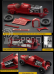Italeri Alfa romeo F1  8c 2300 Monza N 28 Winner Monaco Gp 1932 Tazio Nuvolari 1:12 Red
