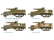 Italeri Easy Kit - M3 75mm HALF TRACK (1:72)