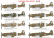 Italeri Macchi Mc.202 Folgore Airplane Wwii Italia Military (decal Per 8 Versioni) 1940 1:32 /