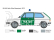 Italeri Volkswagen Golf Polizei (1:24)