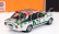 Ixo-models Fiat 131 Abarth Team Alitalia N 14 Rally Montecarlo 1981 Dario Cerrato - Luciano Guizzardi 1:43 Bílá Zelená Červená
