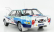 Ixo-models Fiat 131 Abarth Team Fiat Works (night Version) N 2 1:18, bílomodrá