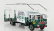 Ixo-models Fiat 673 Truck Car Transporter Team Lancia Alitalia Rally 1976 1:43 Zelená Bílá
