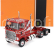 Ixo-models Ford usa Cl 9000 Tractor Truck 3-assi 1976 1:43 Red