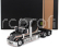 Ixo-models International Lonestar Tractor Truck 3-assi 2010 1:64 Black
