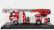 Ixo-models Mercedes benz Atego Dlk 23/12 Hasičský vůz Cestello 2018 1:43, červená