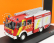 Ixo-models Mercedes benz Lf16/12 Hasičský vůz Hannover 1995 1:43, červená