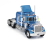 Ixo-models Peterbilt 359 Tractor Truck 3-assi 1973 1:64 Blue