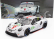 Ixo-models Porsche 911 991-2 Rsr-19 4.2l Team Porsche Gt N 92 24h Le Mans 2022 Michael Christensen - Kevin Estre - Laurens Vanthoor 1:18 Bílá Šedá Červená