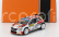 Ixo-models Škoda Fabia Rally2 Evo Team Agrotech Skoda N 4 Winner Rally Barum 2022 Jan Kopecky - Jan Hlousek 1:43 Bílá Červená Černá