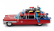 Jada Cadillac Series-62 Ecto-1 Ghostbusters Transformers 1984 1:24 Red
