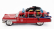 Jada Cadillac Series-62 Ecto-1 Ghostbusters Transformers 1984 1:32 Red