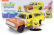 Jada Chevrolet Blazer K5 With Squarepants Spongebob Figure 1980 1:32 Žlutě Hnědá