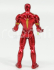 Jada Chevrolet Camaro Coupe With Iron Man Figure 2016 1:24 Červené Zlato